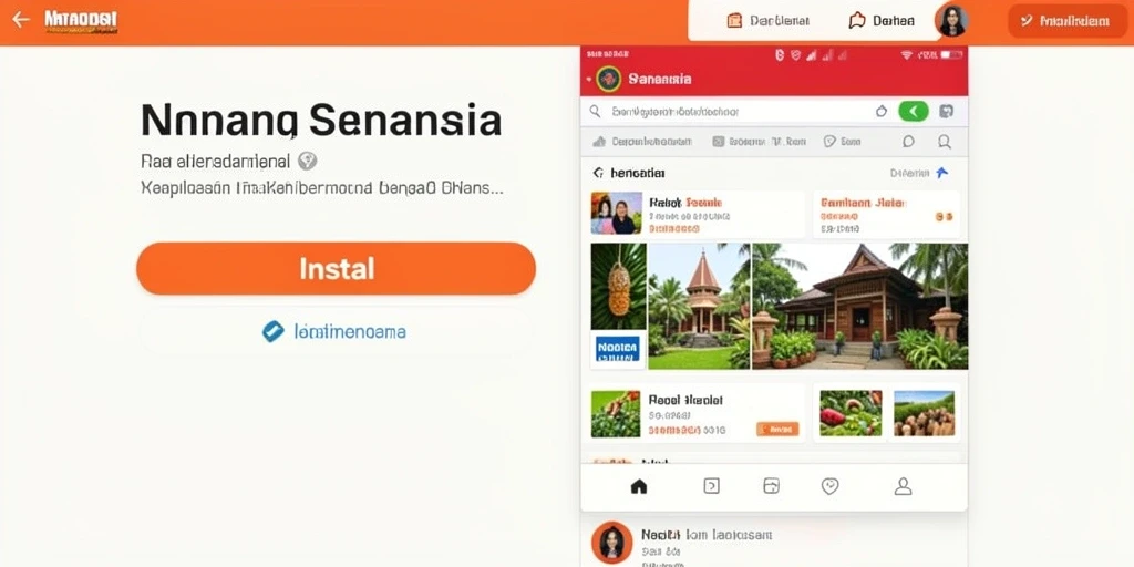 Tangkapan layar fitur guild yang memungkinkan interaksi antar pemain.