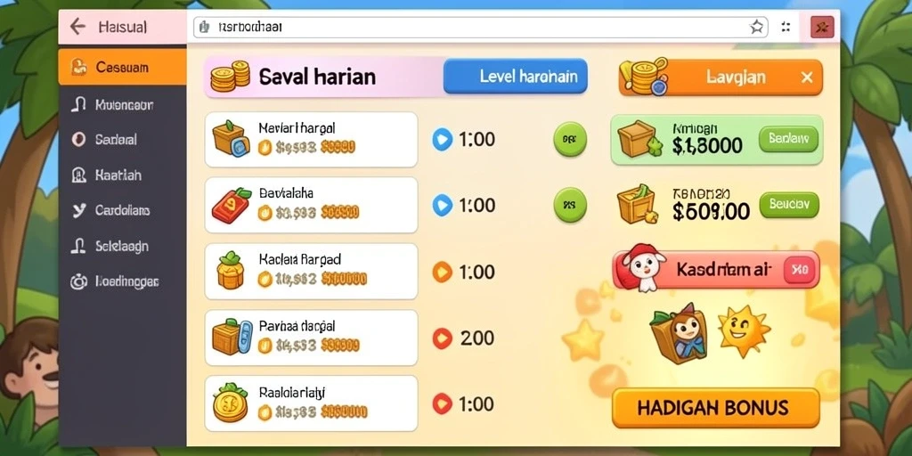 Tantangan yang beragam membuat game ini tidak membosankan.