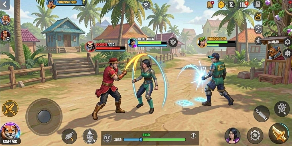 Beragam karakter menarik untuk dipilih dalam game.