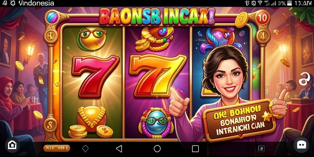 Screenshot fitur bonus harian yang sangat menguntungkan.