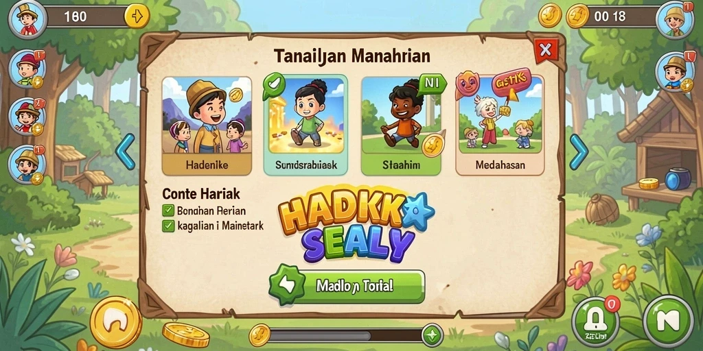 Level yang menantang dan seru.