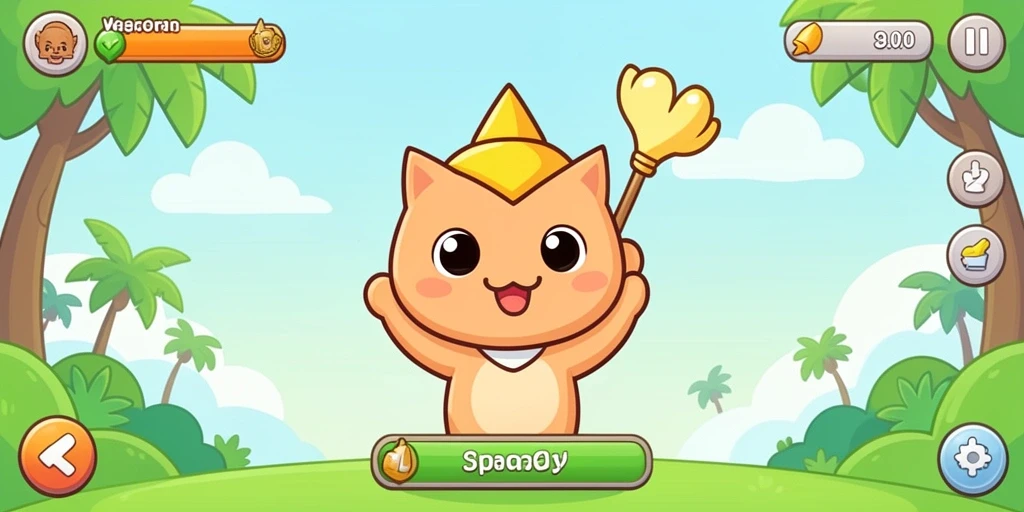 Screenshot menunjukkan interface pengguna yang menarik.